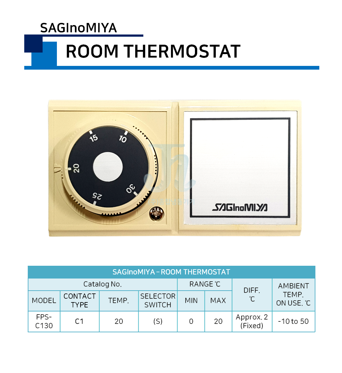 SAGInoMIYA-Room Thermostat