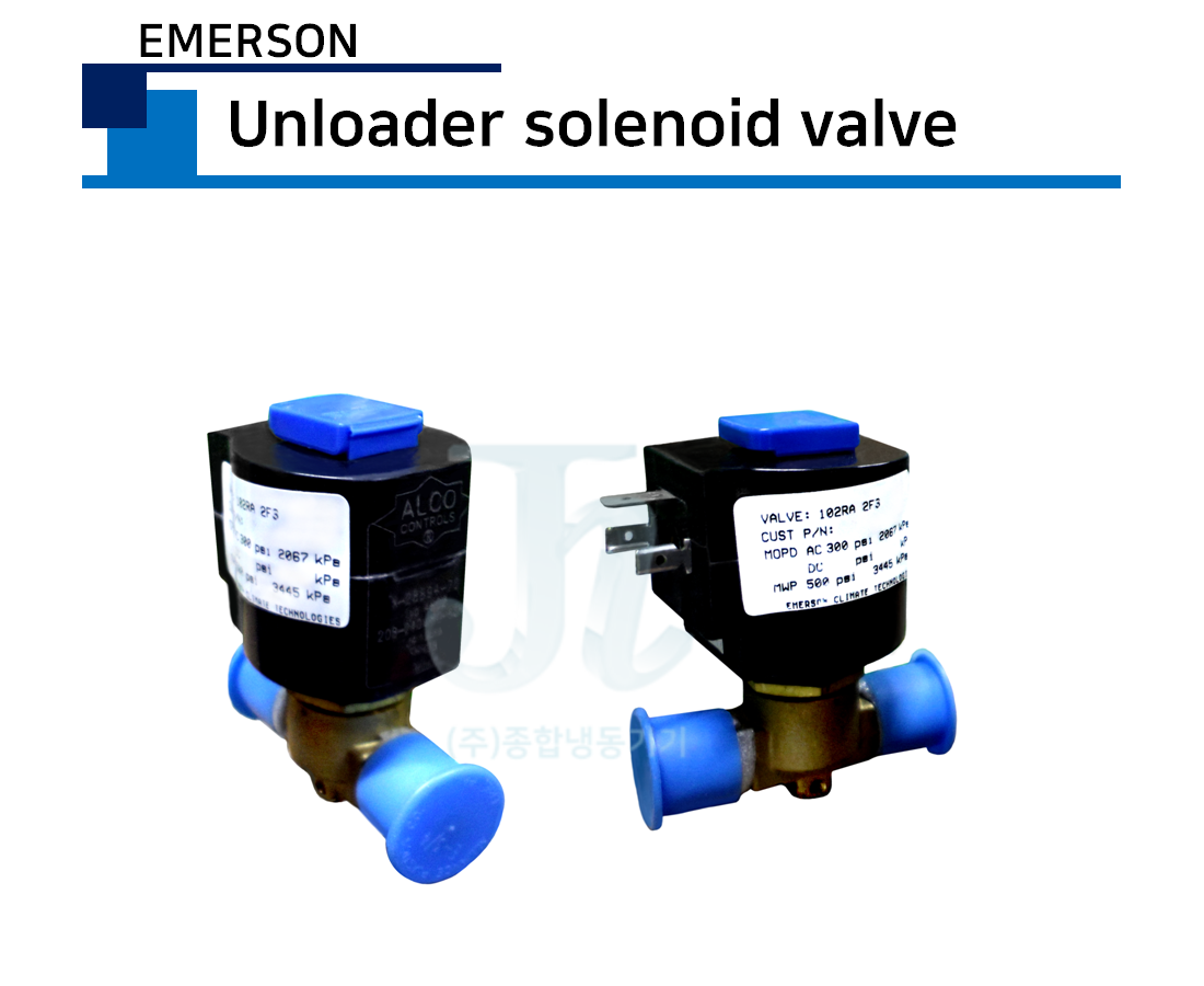 emerson-Unloader solenoid valve