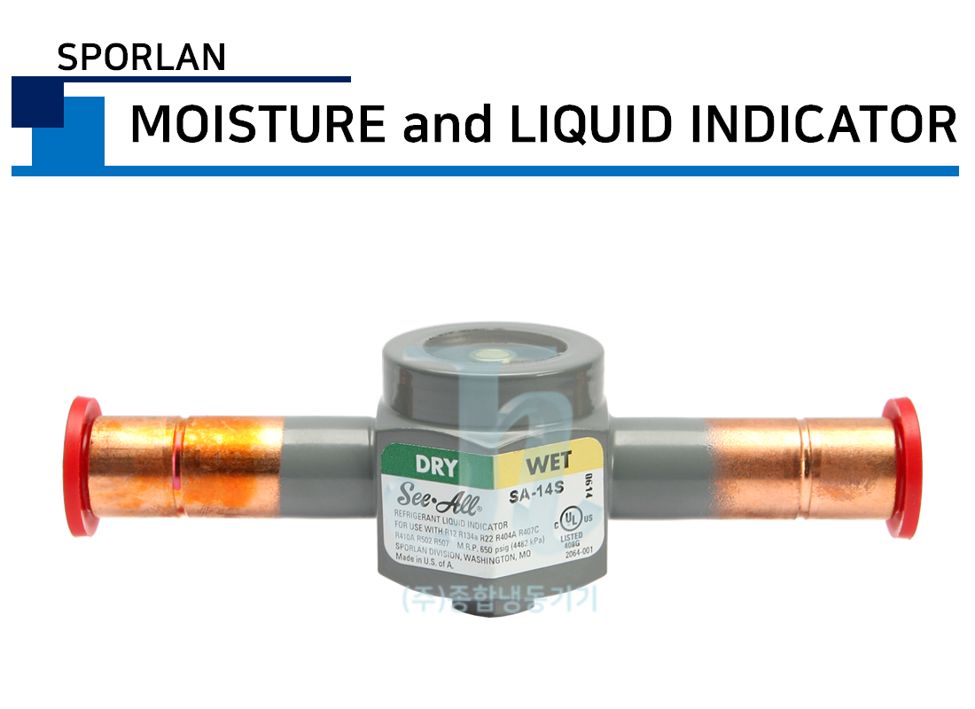 SPORLAN Moisture and Liquid Indicator