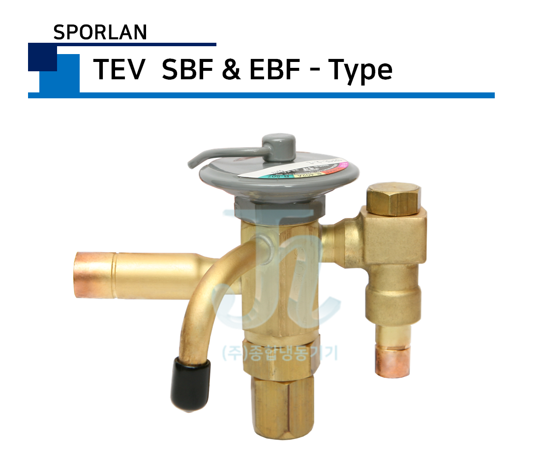 SPORLAN 팽창변 SBF & EBF - Type