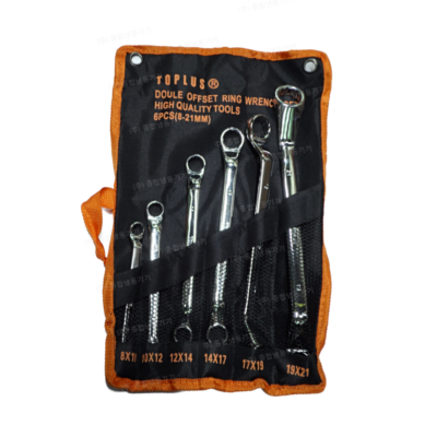토플러스 - 더블 옵셋 링 렌치 세트 6PCS (TOPLUS)