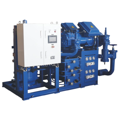 선박용 스크류타입 압축- 응축기 - Screw compress-condensing unit