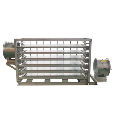 선박용 알루미늄합금냉풍건조기 - Aluminum alloy shelf blowing quick freezing device
