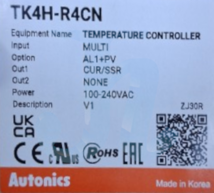 온도조절기(오토닉스) TK4H-R4CN