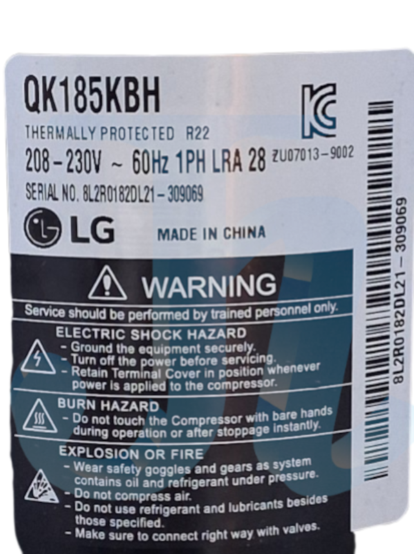 콤프로타리 QK185KBH